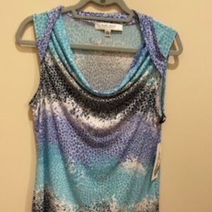 Nine West Sleeveless Top. Size Medium.